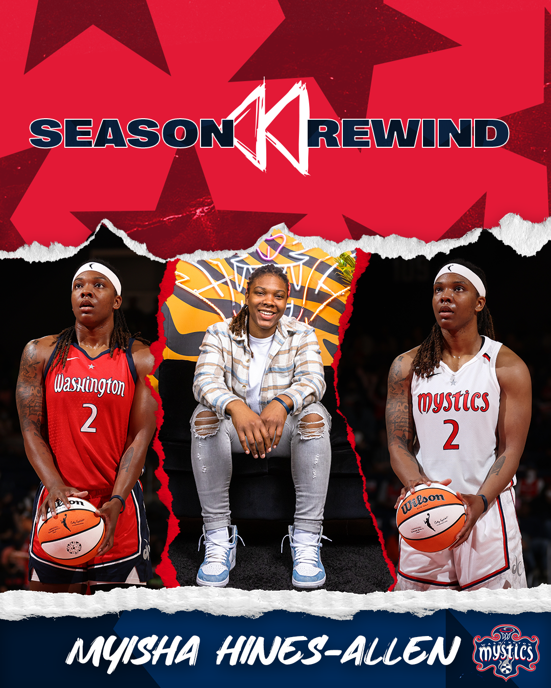 Mystics Season Rewind: Myisha Hines-Allen